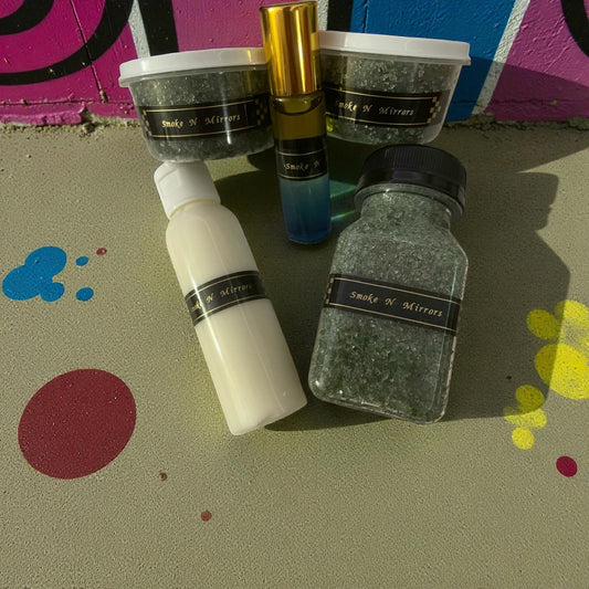 “Smokin’ Mirrors” Salt Body Scrub