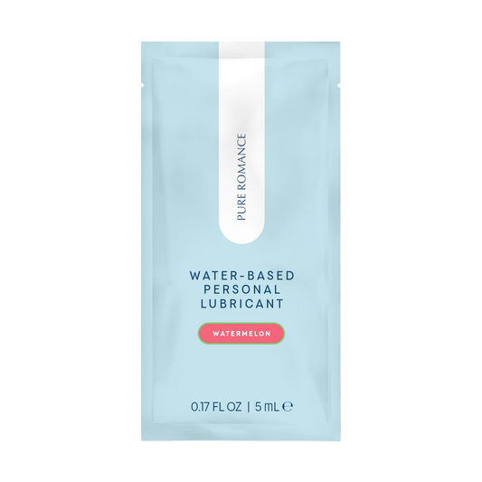 Water-Based Personal Lubricant - Watermelon - Foil Packs (10)
