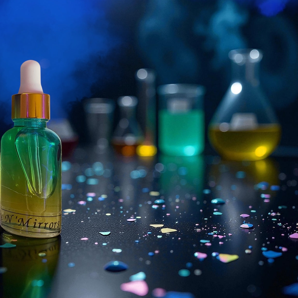 “Smoke N’ Mirrors” Pheromone - Infused Body Oil