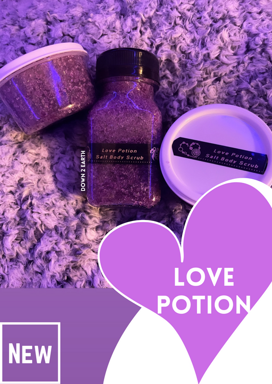 “Love Potion” Salt Body Scrub