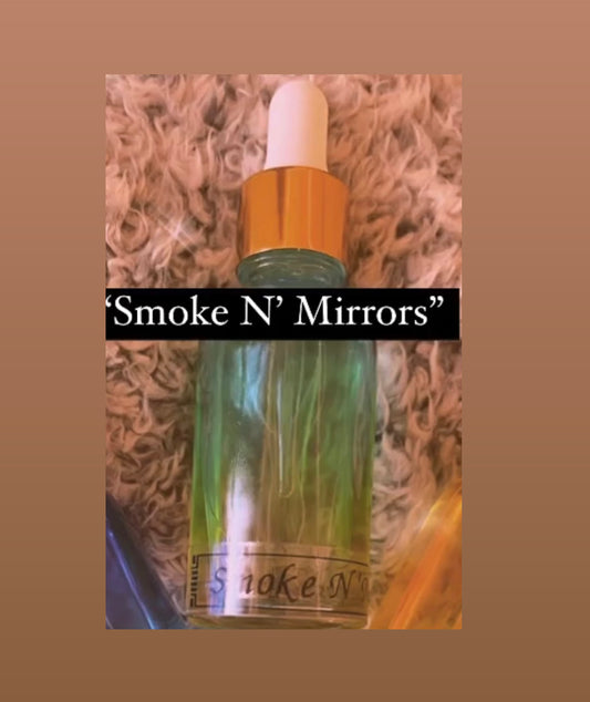 “Smoke N’ Mirrors” Pheromone - Infused Body Oil