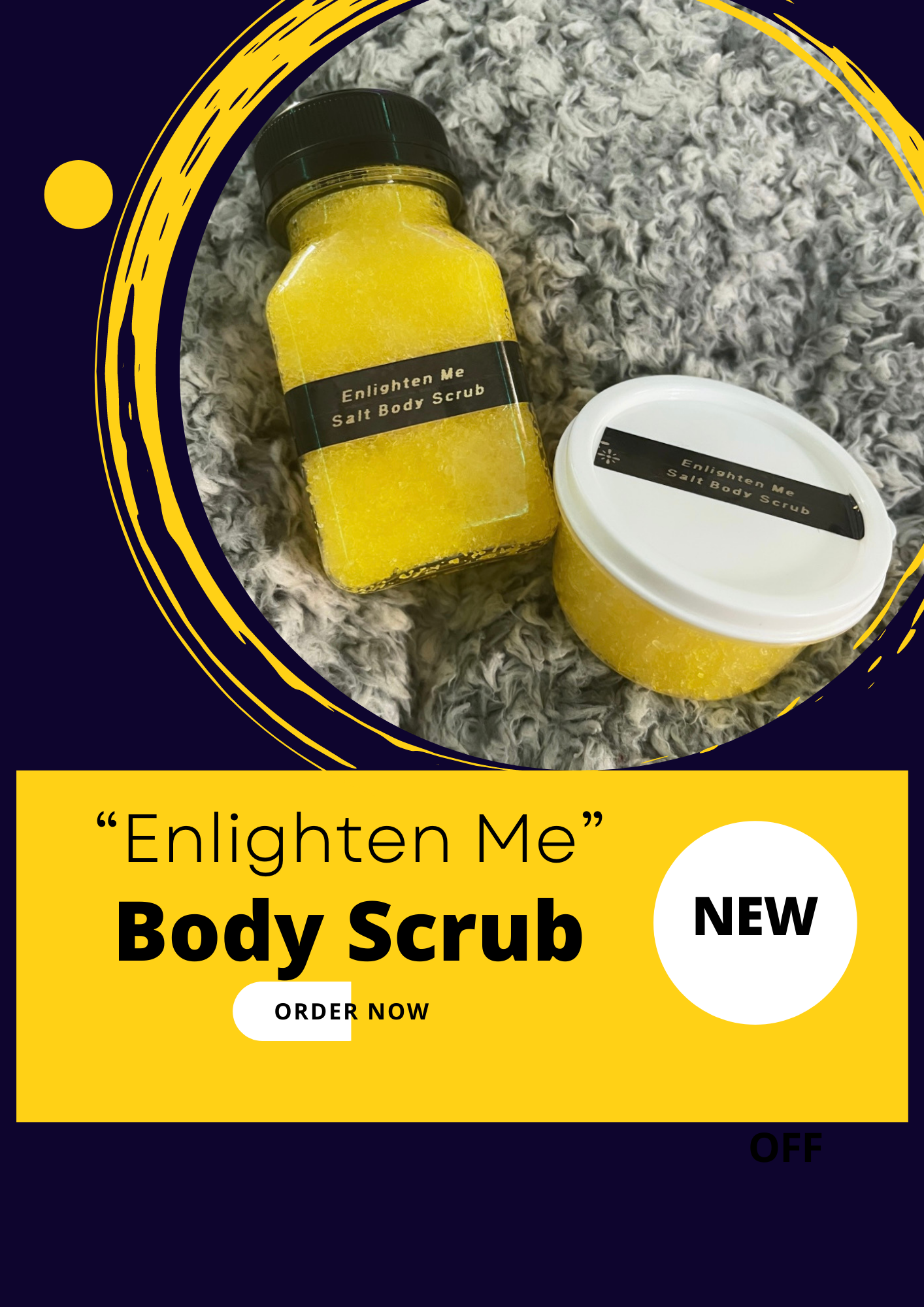 “Enlighten Me” Salt Body Scrub
